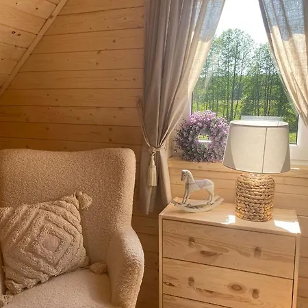 別荘 Lesna Osada -dominikowo -sauna , Balia Dominikowo