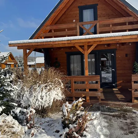 Lesna Osada -dominikowo -sauna , Balia Vakantiehuis Dominikowo