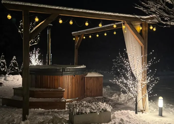 Vakantiehuis Lesna Osada -dominikowo -sauna , Balia