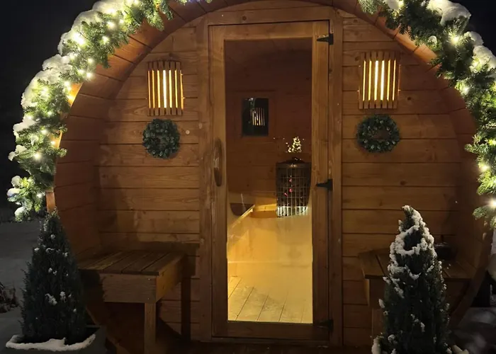 Lesna Osada -dominikowo -sauna , Balia Сasa de vacaciones Dominikowo