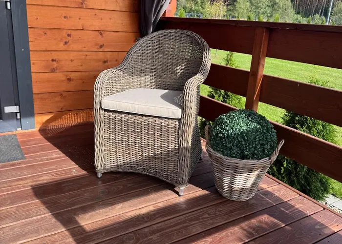 Vakantiehuis Lesna Osada -dominikowo -sauna , Balia *