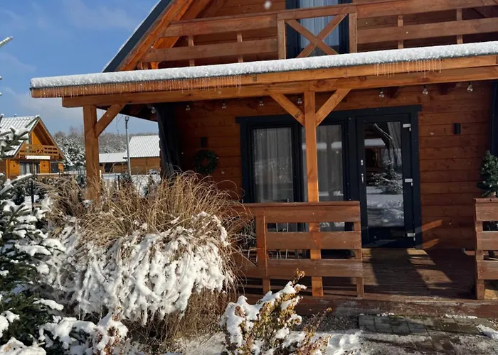 Lesna Osada -dominikowo -sauna , Balia Vakantiehuis Dominikowo